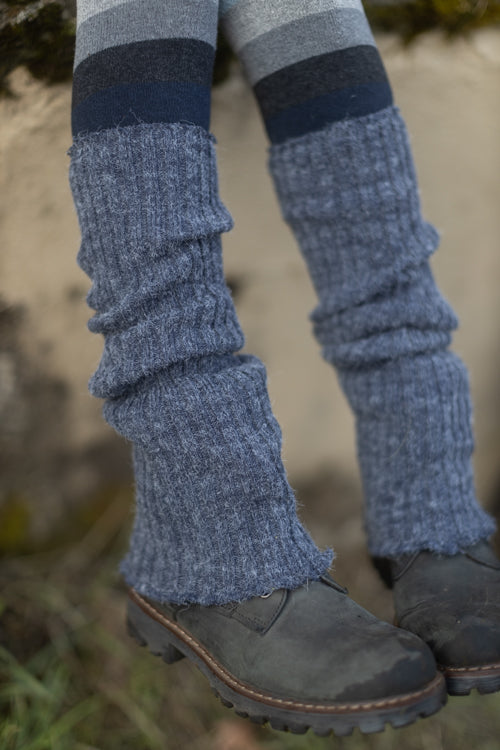 Ribbed Knit Leg Warmers