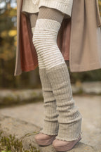 Ribbed Knit Leg Warmers