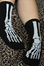 Skeleton Bones Slipper Socks