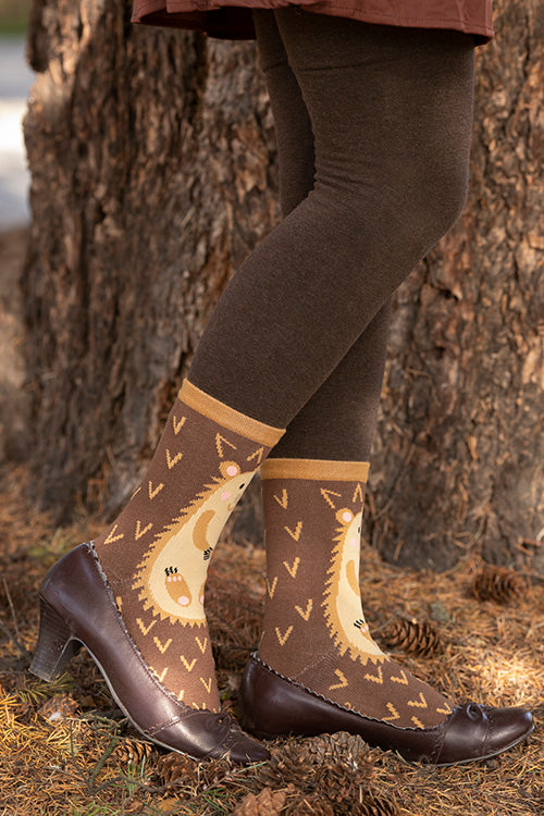 Hedgehog Slipper Socks