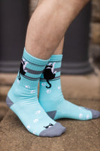 Hanging Tuxedo Cat Crew