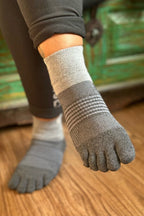 Marled Trail Mini Crew Toe Socks