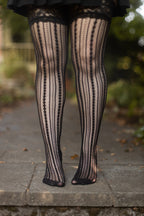 Chains and Diamonds Stay Up Thigh Highs