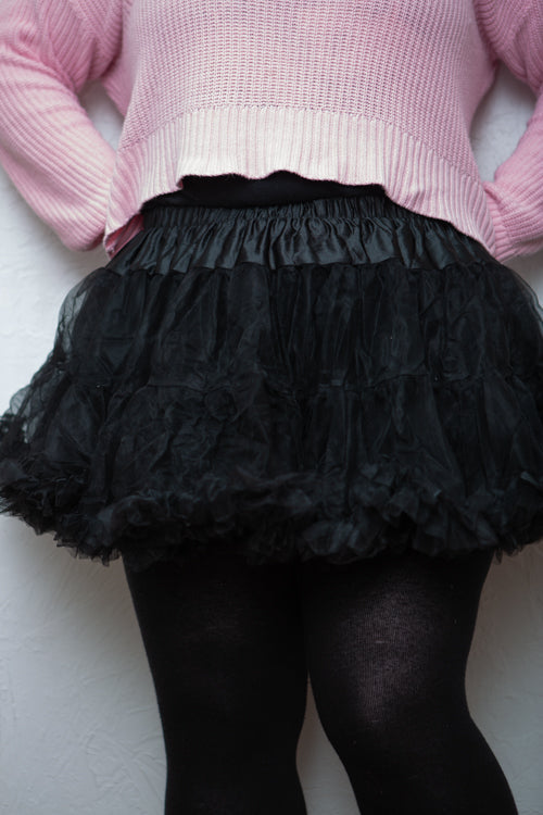 Plus Size Layered Tulle Petticoat