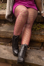 Diamond Net Pantyhose