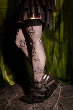 Occult Net Thigh High