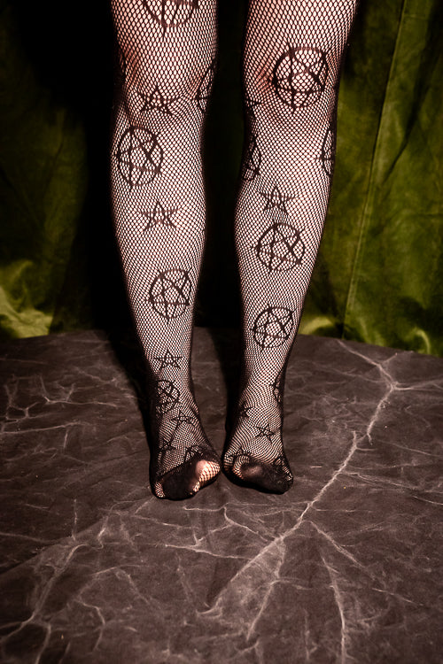 Occult Net Thigh High