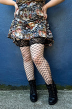 Lace Top Fencenet Stockings