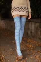 Pastel Carnival Tie Dyed Thigh High