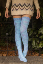 Pastel Carnival Tie Dyed Thigh High