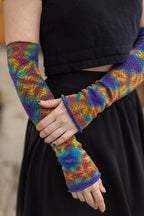 Tie Dye Chevron Sleeves