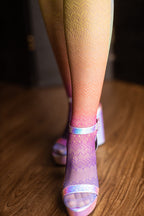 Rainbow Lace Pantyhose