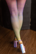 Rainbow Lace Pantyhose