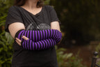 Striped Nylon Arm Warmers