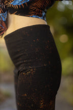 High Waisted Lava Print Leggings