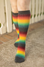 Awesome Striped Knee High