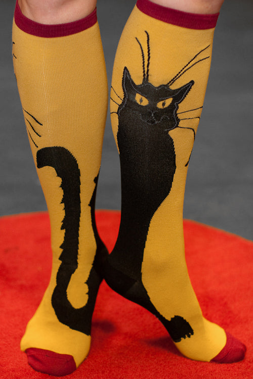 Chat Noir Stretch-It Knee High