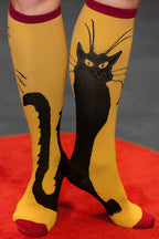Chat Noir Stretch-It Knee High