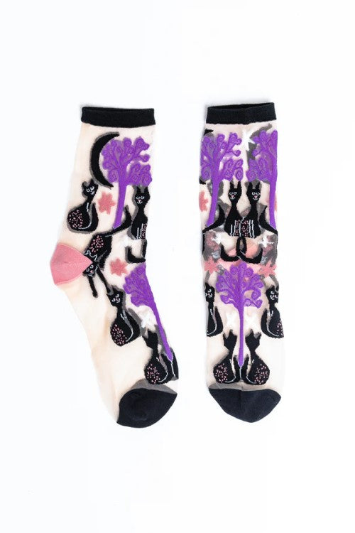 Nocturnal Cat Sheer Crew