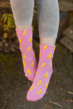 This is Bananas Turn Cuff Crew