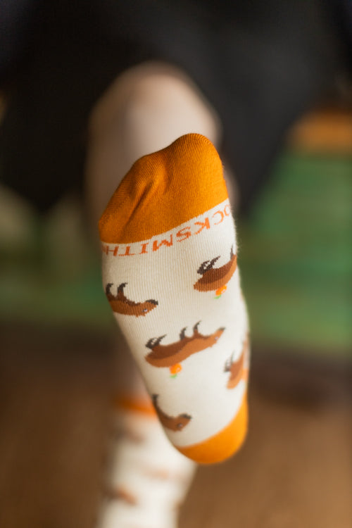 Capybara Orange Bamboo Crew