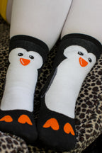 Penguin Slipper Socks
