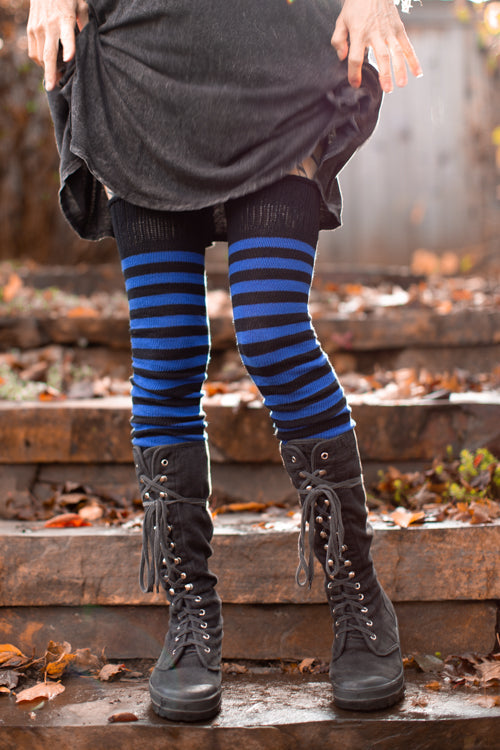 Super Stripes Thigh High Socks