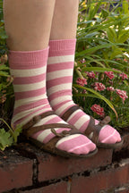 Simply Striped Tube Socks