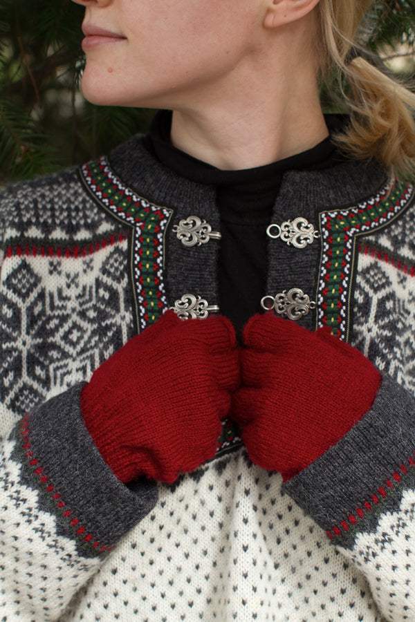 Knit Fingerless Gloves