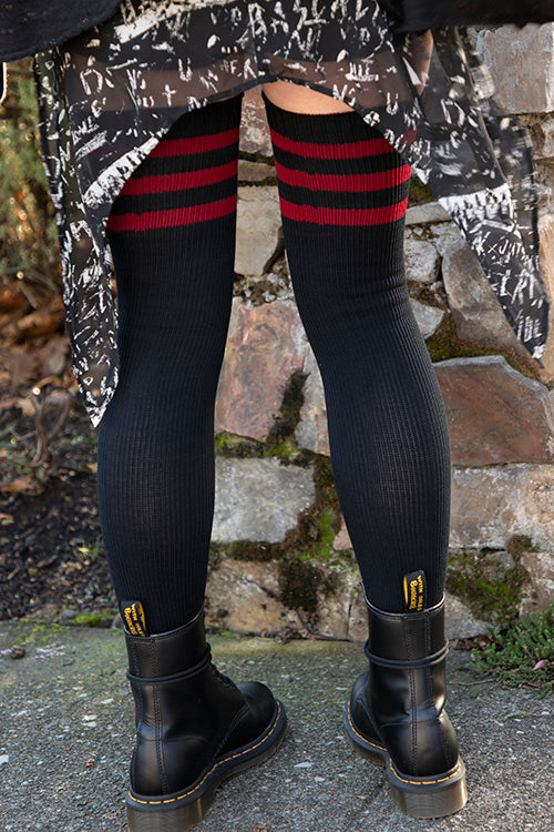 Americana Gothic Thigh High Socks