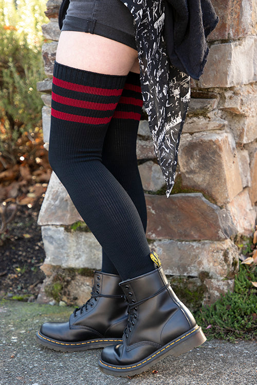 Americana Gothic Thigh High Socks