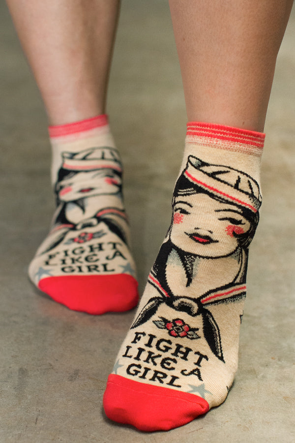 Fight Like A Girl Anklet
