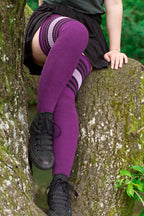 Dreamy Striped OTK Tube Socks