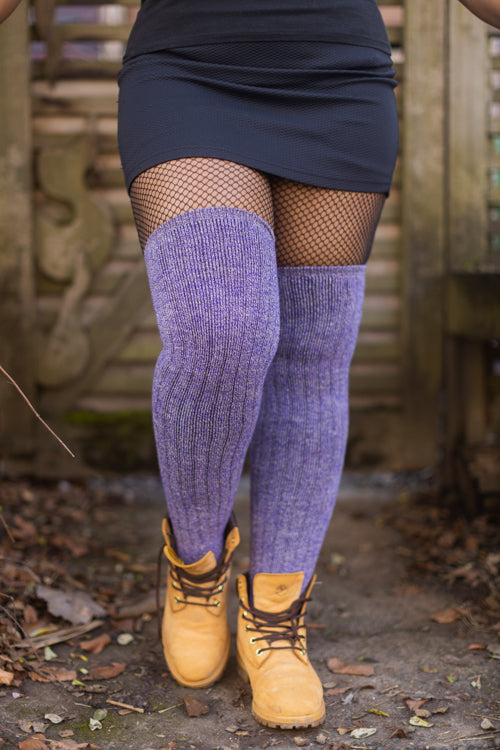 The Alaskan Thigh High â€?Merino Wool Socks