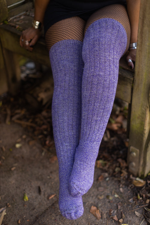 The Alaskan Thigh High â€?Merino Wool Socks