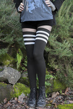 Longer Americana Thigh High Socks
