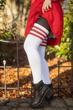 Longer Americana Thigh High Socks