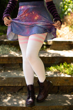 XL Foot Americana Thigh High Long Socks