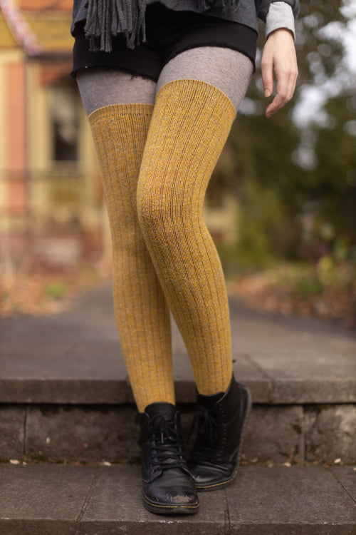 The Alaskan Thigh High â€?Merino Wool Socks