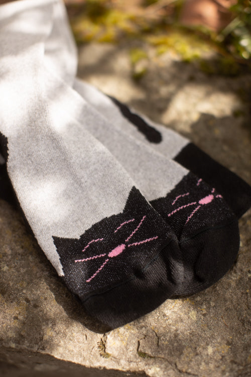 Kitten Tails Thigh High Socks
