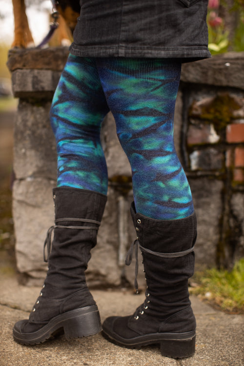 Longer Tie Dyed Extraordinary Thigh High