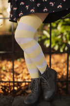 Oops! Extraordinary Gossamer Stripes Thigh High