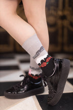 Portland Rose Crew Socks