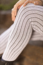Pinstripe Thigh High
