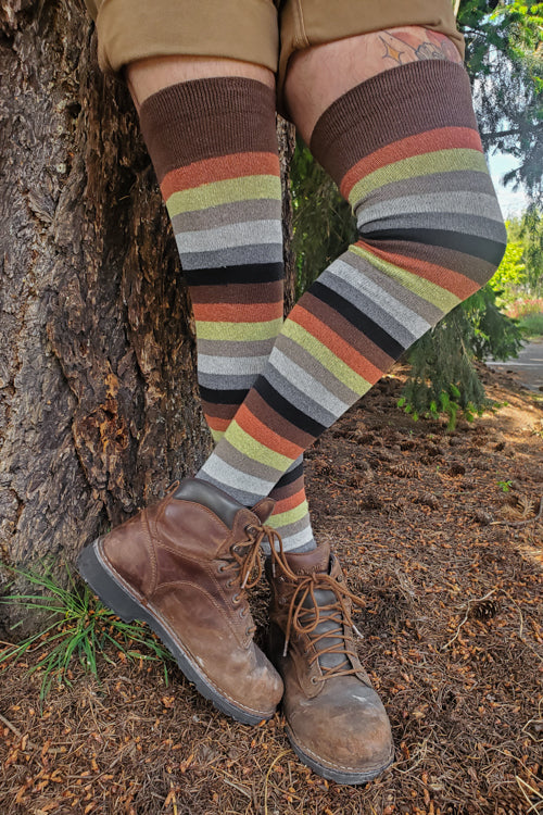 Longer Pride Stripes Extraordinary Tube Socks