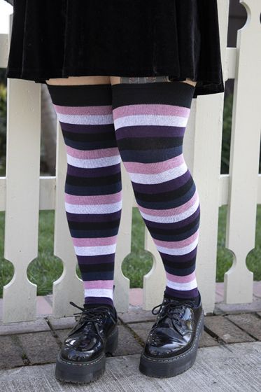 Longer Pride Stripes Extraordinary Tube Socks
