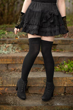 Vertical Lines Thigh High