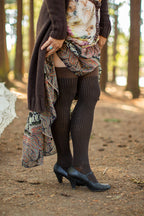 Vertical Lines Thigh High