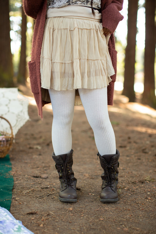 Vertical Lines Thigh High