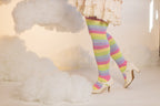 XL Foot Longer Candy Pastel Extraordinary Thigh High
